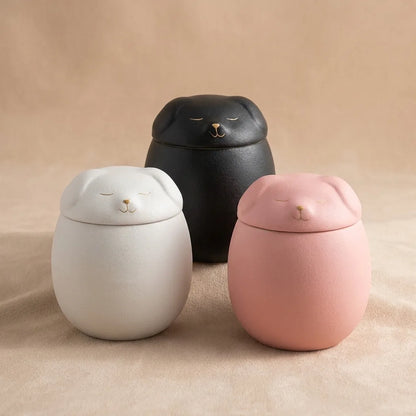 Ceramic Dog Urn
