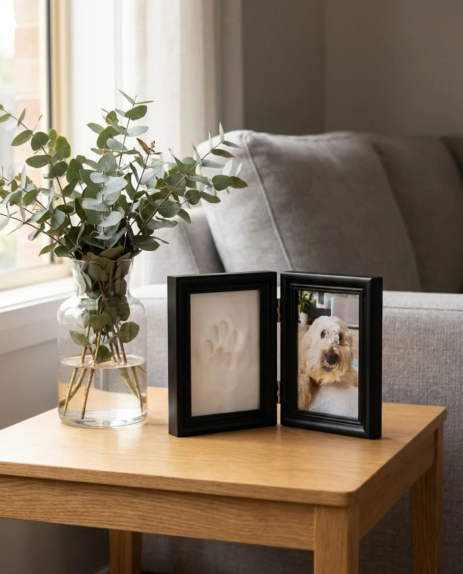 Clay Paw Print