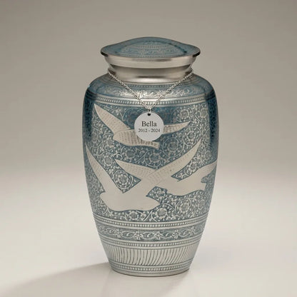 Celestial Doves Urn