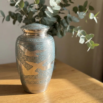 Celestial Doves Urn