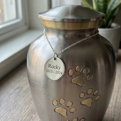Paw Print Urn