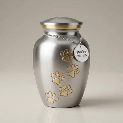 Paw Print Urn