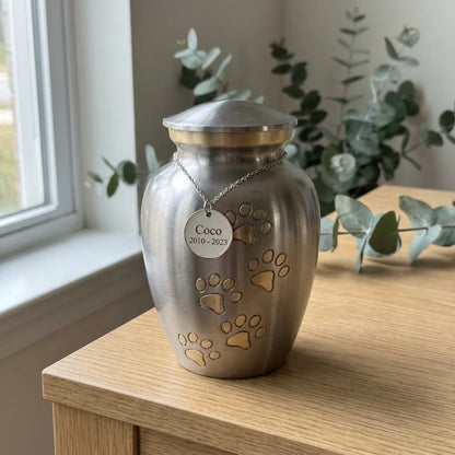 Paw Print Urn